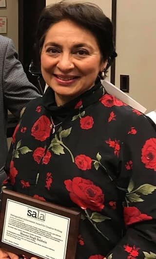 2019-01 Shauna Singh Baldwin - SALA Award for Distinguished Creative Writer 2018, presented Jan 2019